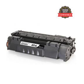 HP 49A (Q5949A) Black Compatible Laserjet Toner Cartridge  For HP LaserJet 1160, 1320, 1320n, 1320nw, 1320t, 1320tn, 3390, 3392 Printers