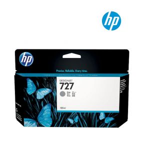 HP 727 130-ml Gray Ink Cartridge (B3P18A) for HP Designjet T1500, T920, T2500 Printer