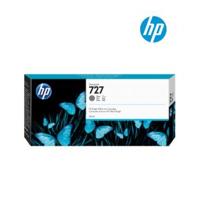 HP 727 300-ml Gray Ink Cartridge (B3P18A) for HP Designjet T1500, T920, T2500 Printer