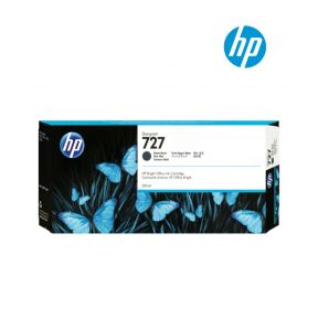 HP 727 300-ml Mate Black Ink Cartridge (B3P17A) for HP Designjet T1500, T920, T2500 Printer