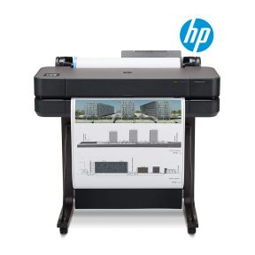 HP DesignJet T630 Large Format Wireless Plotter Printer - 36" (5HB11A) (Compatible with HP 712 Black , 712 Cyan , 712 Yellow , 712 Magenta DesignJet Ink Cartridges)