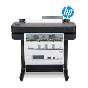 HP DesignJet T630 Large Format Wireless Plotter Printer - 24"  (Compatible with HP 712 Black , 712 Cyan , 712 Yellow , 712 Magenta DesignJet Ink Cartridges)