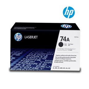 HP 74A (92274A) Black Original Laserjet Toner Cartridge For HP LaserJet 4L, 4LC, 4ML, 4P, 4MP, C2003A  Printers