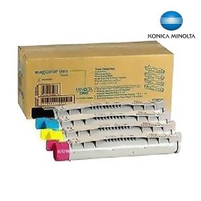 Konica Minolta MC3100 Toner Cartridge 1 Set | Black | Colour| For Konica Minolta Magicolor 3100