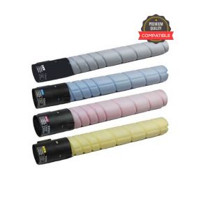Konica Minolta TN512 Compatible Toner Cartridge 1 Set | Black | Colour|  For Konica Minolta Bizhub C258, C308, C368, C454, C554 Printers