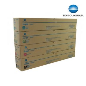 Konica Minolta TN622 Toner Cartridge 1 Set | Black | Colour| For Konica Minolta AccurioPress C6085, C6100, C1085, C1100 Printers