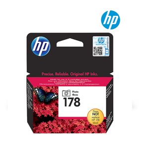 HP 178 Photo Black Cartridge (CB317H) For HP PhotoSmart B8553, C5383, C6383, D5463, B010b,B109c,B110a, B209b,B210b, C309h,C310b, C309c, C410c, B109g/r & B110d/e printers