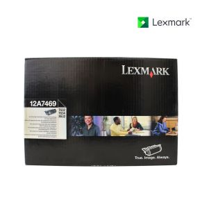 Lexmark 12A7469 Black Toner Cartridge For Lexmark T632,  Lexmark T632DTN,  Lexmark T632dtnf,  Lexmark T632TN,  Lexmark T634,  Lexmark T634DTN,  Lexmark T634N