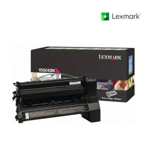 Lexmark 15G042M Magenta Toner Cartridge For Lexmark C752,  Lexmark C752DN,  Lexmark C752DTN,  Lexmark C752fn,  Lexmark C752L,  Lexmark C752Ldn,  Lexmark C752Ldtn,  Lexmark C752Ln