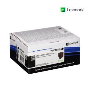 Lexmark 74C1SK0 Black Toner Cartridge For Lexmark CS720de, Lexmark CS720dte, Lexmark CS725de, Lexmark CS725dte, Lexmark CX725de, Lexmark CX725dhe, Lexmark CX725dthe