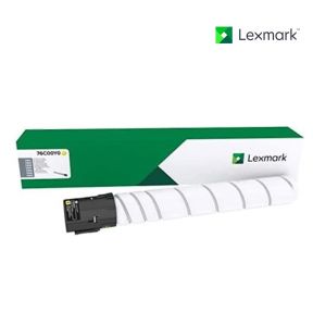 Lexmark 76C00Y0 Yellow Toner Cartridge For Lexmark CS921de, Lexmark CS923de, Lexmark CX920de, Lexmark CX921de, Lexmark CX922, Lexmark CX922de, Lexmark CX923, Lexmark CX923dte