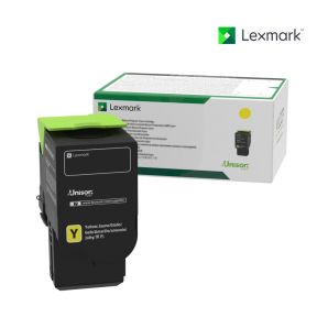Lexmark 78C10Y0 Yellow Toner Cartridge For Lexmark CS421, Lexmark CS421dn, Lexmark CS521, Lexmark CS521dn, Lexmark CS622, Lexmark CS622de, Lexmark CX421, Lexmark CX421 ade, Lexmark CX421adn, Lexmark CX522, Lexmark CX522ade