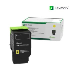 Lexmark 78C1UY0 Yellow Toner Cartridge For Lexmark CS521, Lexmark CS521dn, Lexmark CS622de, Lexmark CX622, Lexmark CX622 de, Lexmark CX622ade, Lexmark CX625, Lexmark CX625ade, Lexmark CX625adhe