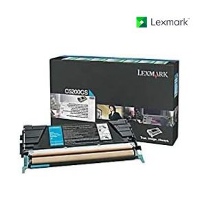 Lexmark C5200CS Cyan Toner Cartridge For Lexmark C520N,  Lexmark C530,  Lexmark C530dn