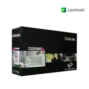 Lexmark C5200MS Magenta Toner Cartridge For Lexmark C520N, Lexmark C530, Lexmark C530dn