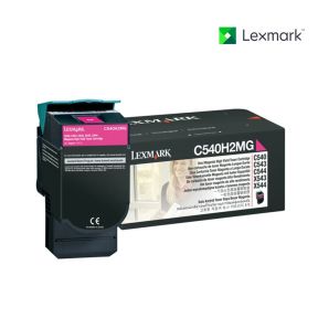 Lexmark C540H2MG Magenta Toner Cartridge For Lexmark C540 dw,  Lexmark C540n,  Lexmark C543,  Lexmark C543dn,  Lexmark C544dn,  Lexmark C544dtn,  Lexmark C544dw,  Lexmark C544n