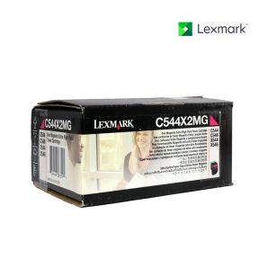 Lexmark C544X2MG Magenta Toner Cartridge For Lexmark C544dn,  Lexmark C544dtn,  Lexmark C544dw,  Lexmark C544n,  Lexmark C546dtn,  Lexmark X544dn,  Lexmark X544dn MFP