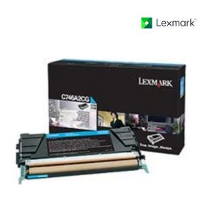 Lexmark C746A2CG Cyan Toner Cartridge For Lexmark C746dn, Lexmark C746dtn, Lexmark C746n, Lexmark C748de, Lexmark C748dte, Lexmark C748e