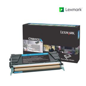 Lexmark C748H1CG Cyan Toner Cartridge For Lexmark C748de, Lexmark C748dte, Lexmark C748e