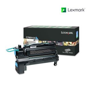 Lexmark C792X1CG Cyan Toner Cartridge For  Lexmark C792de, Lexmark C792dhe, Lexmark C792dte, Lexmark C792e, Lexmark CS796de