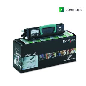 Lexmark E450A11A Black Toner Cartridge For  Lexmark E450, Lexmark E450dn
