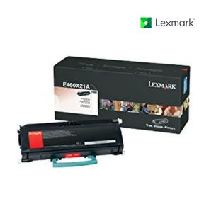 Lexmark E460X21A Black Toner Cartridge For Lexmark E460dn, Lexmark E460dw