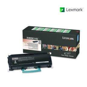 Lexmark X463X11G Black Toner Cartridge For  Lexmark X463de, Lexmark X463de MFP, Lexmark X464de, Lexmark X464de MFP, Lexmark X466de, Lexmark X466dte, Lexmark X466dwe