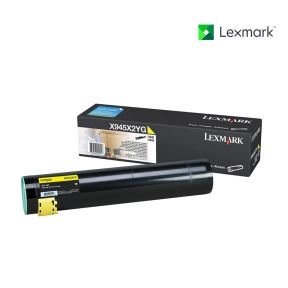 Lexmark X945X2YG Yellow Toner Cartridge For Lexmark X940E, Lexmark X945E, Lexmark X945e MFP, Lexmark XC940 e, Lexmark XC945 e