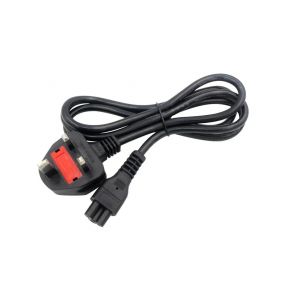  3-Pin Universal Power Cord with Fuse Laptop power cord/cable 