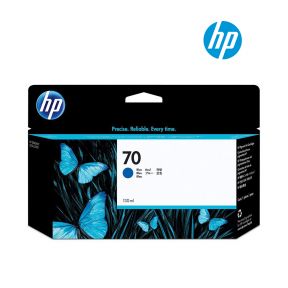 HP 70 130-ml Blue Ink Cartridge (C9458A) for HP DesignJet Z3200 44-in, Z2100 24-in, Z5400 44-in, Z3200 24-in, Z3200 24-in, Z2100 24-in, Z2100 44-in, Z2100 44-in, Z2100 44-in, Z3200 44-in, Z5200 44-in Printer