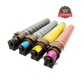 Ricoh C400 Compatible Toner Cartridge 1 Set | Black | Colour|For Ricoh Aficio MP C400, MP C300 Printers