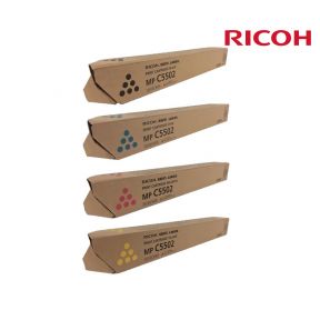 Ricoh C4502 Toner Cartridge 1 Set | Black | Colour| For Aficio, MPC4502, MPC5502 Printers