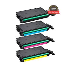 Samsung CLP-660B Compatible Toner Cartridge 1 Set | Black | Colour|  For Samsung CLP-610ND 660N, 660ND, 661, 6200FX, 6200ND, 6210FX, 6240FX Printers