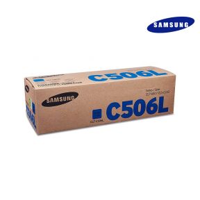 SAMSUNG CLT-C506L (Cyan) Toner For Samsung CLP-680ND, CLX-6260FD, CLX-6260FW Printers