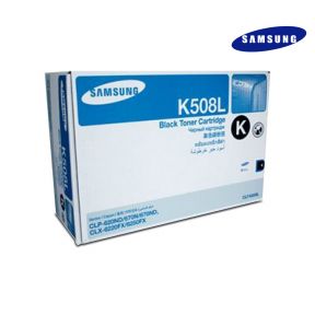 SAMSUNG CLT-K508L (Black) Toner For Samsung CLP 620ND, 670N, 670ND, 6220FX, 6250FX Printers