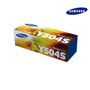 SAMSUNG CLT-Y504S (Yellow) Toner  For Samsung CLP-415NW, CLX-4195FW, Xpress C1810W, Xpress C1860FW Printers