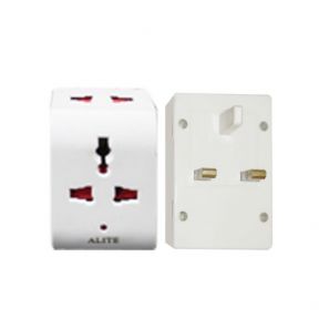 TRAVEL ADAPTER 13A PLUS ALITE