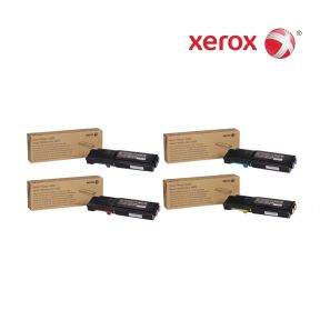  Xerox 106R02244-Black |106R02241-Cyan |106R02243-Magenta |106R02242-Yellow 1 Set Toner Cartridge Standard For Xerox Phaser 6600 VDN , Xerox Phaser 6600 VN,  Xerox Phaser 6600DN,  Xerox Phaser 6600N,  Xerox WorkCentre 6605,  Xerox WorkCentre 6605DN