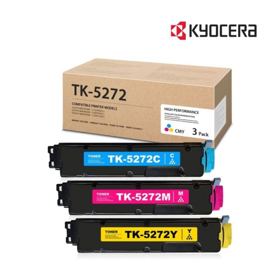 Kyocera TK5272 Toner Cartridge Set For Kyocera M6630cidn,  Kyocera P6230cdn