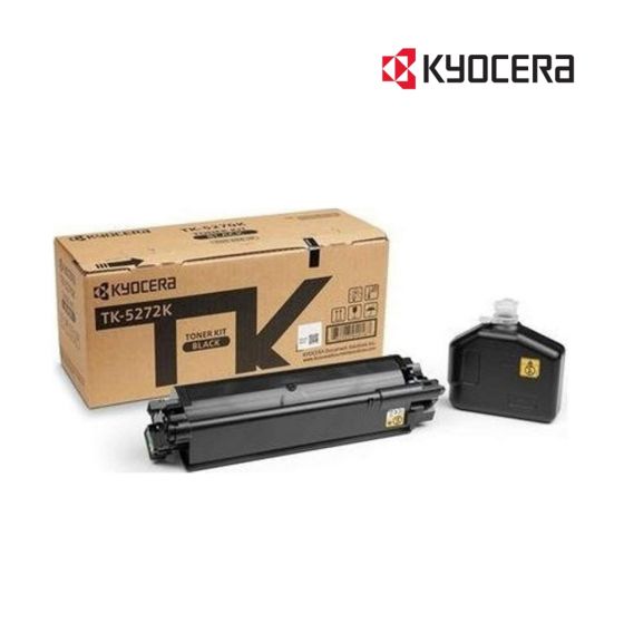  Kyocera TK5272K Black Toner Cartridge For Kyocera M6630cidn,  Kyocera P6230cdn