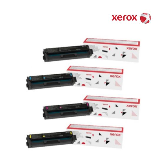 Xerox 006R04391-Black|006R04392-Cyan|006R04394-Yellow|006R04393-Magenta Toner Catridge Standard Set For Xerox C230,  Xerox C230DNI,  Xerox C235,  Xerox C235DNI