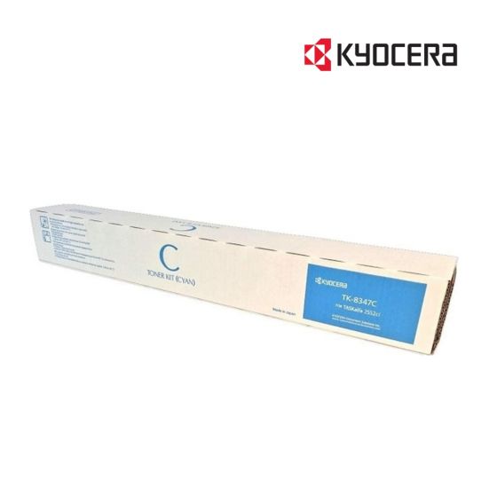  Kyocera TK8347C Cyan Toner Cartridge For Kyocera TASKalfa 2552ci,  Kyocera TASKalfa 2553ci
