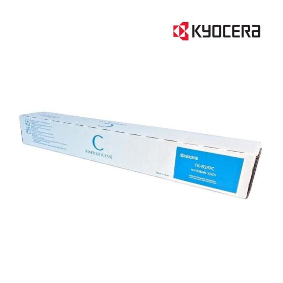 Kyocera TK8337C Cyan Toner Cartridge For  Kyocera TASKalfa 3252ci, Kyocera TASKalfa 3253ci