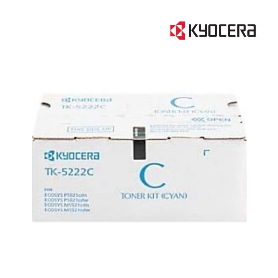  Kyocera TK5222C Cyan Toner Cartridge For Kyocera M5521cdw , Kyocera P5021CDW
