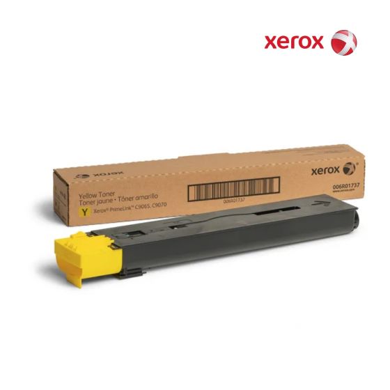  Xerox 006R01737 Yellow Toner Cartridge  For Xerox Genuine Color Primelink XC9065,  Xerox Genuine Color Primelink XC9070
