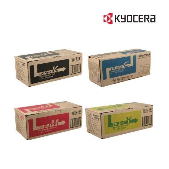  Kyocera TK562 Toner Cartridge Set For Kyocera FS-C5300DN,  Kyocera FS-C5350DN , Kyocera P6030cdn