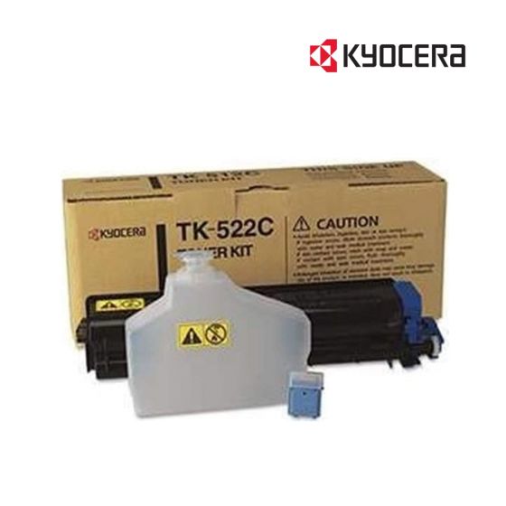  Kyocera TK522C Cyan Toner Cartridge For  Kyocera FS-C5010N, Kyocera FS-C5015N, Imagistics Kyocera FS-C5010N, Imagistics Kyocera FS-C5015N