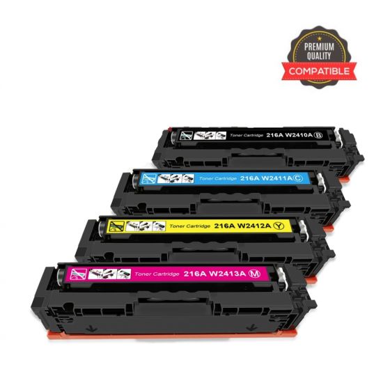 HP 216A 1 Set Compatible Toner For HP Color LaserJet Pro MFP 182n, M183fw All-In-One Printers
