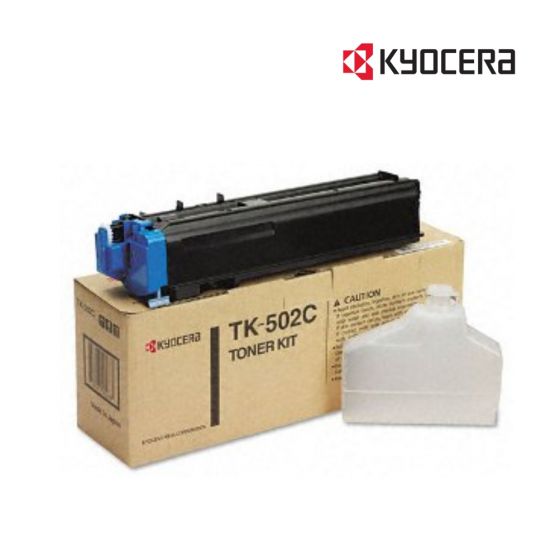  Kyocera TK502C Cyan Toner Cartridge For Kyocera FS-C5016N,  Imagistics Kyocera FS-C5016N