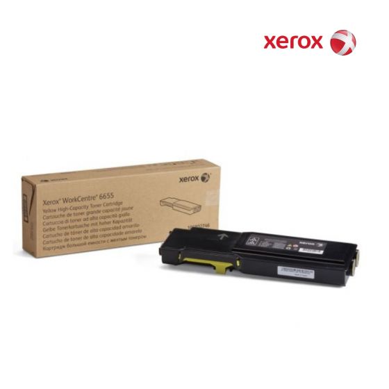  Xerox 106R02746 Yellow Toner Cartridge For Xerox WorkCentre 6655,  Xerox WorkCentre 6655 X,  Xerox WorkCentre 6655i,  Xerox WorkCentre 6655iXM,  Xerox WorkCentre 6655XM